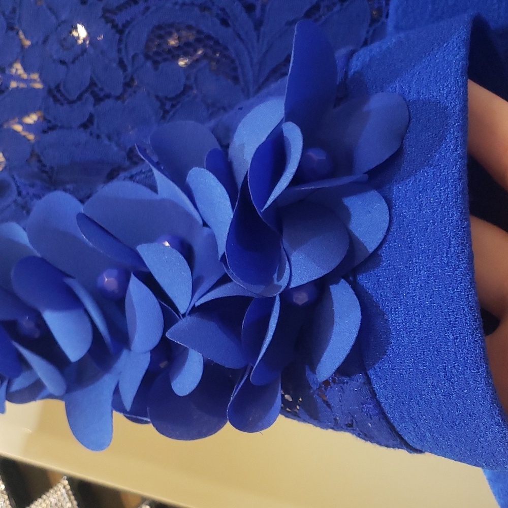 Nwt Shani coctail dress ๐ 14 blue - Picture 10 of 17